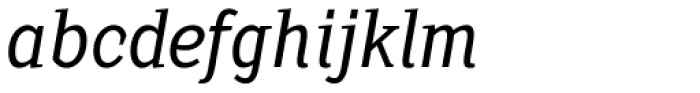 Sextan Cyrillic Book Italic Font LOWERCASE