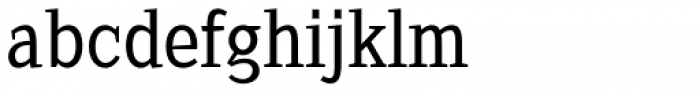Sextan Serif Book Font LOWERCASE