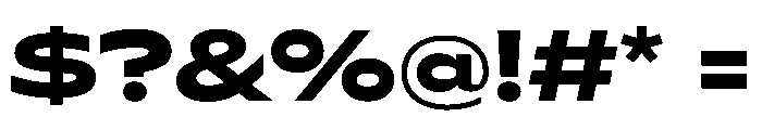 Seabass ExtraBold Font OTHER CHARS