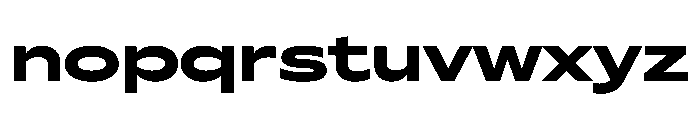 Seabass ExtraBold Font LOWERCASE