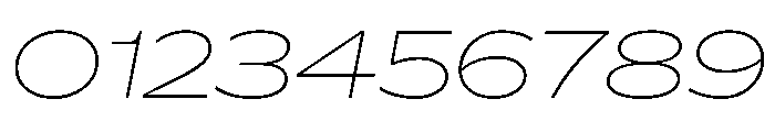 Seabass ExtraLightItalic Font OTHER CHARS