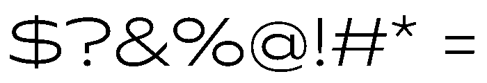 Seabass Light Font OTHER CHARS