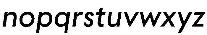 Seabirds BookItalic Font LOWERCASE