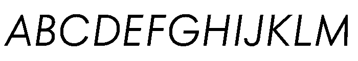 Seabirds ExtraLightItalic Font UPPERCASE