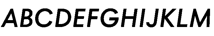 Seabirds MediumItalic Font UPPERCASE