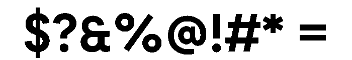 Seabirds SemiBold Font OTHER CHARS