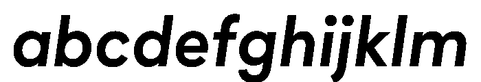 Seabirds SemiBoldItalic FONT