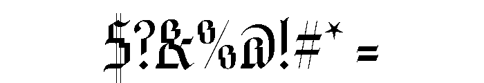 Seance Graphic Font OTHER CHARS