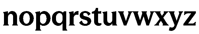 Season TRIAL MixBold Instance Font LOWERCASE