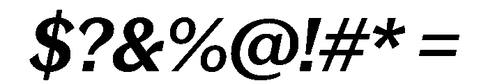 Season TRIAL MixBoldItalic Instance Font OTHER CHARS