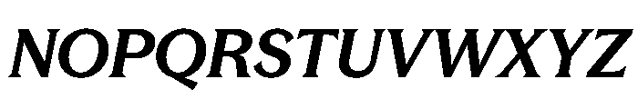 Season TRIAL MixBoldItalic Instance Font UPPERCASE