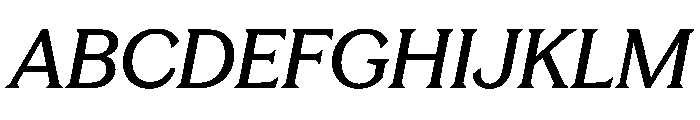Season TRIAL MixMediumItalic Instance Font UPPERCASE