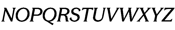 Season TRIAL MixMediumItalic Instance Font UPPERCASE