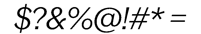 Season TRIAL MixRegularItalic Instance Font OTHER CHARS