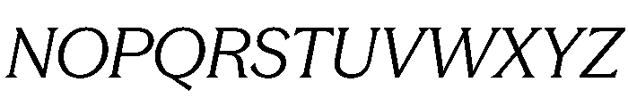 Season TRIAL MixRegularItalic Instance Font UPPERCASE