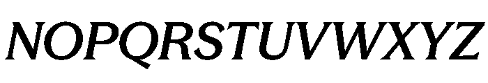 Season TRIAL MixSemiBoldItalic Instance Font UPPERCASE