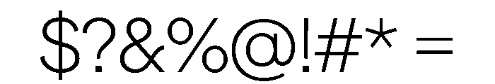 Season TRIAL SansLight Instance Font OTHER CHARS