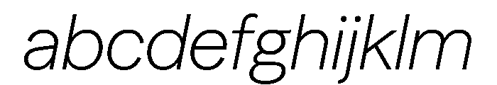 Season TRIAL SansLightItalic Instance FONT