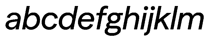 Season TRIAL SansMediumItalic Instance FONT