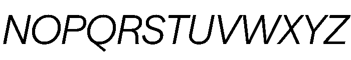 Season TRIAL SansRegularItalic Instance Font UPPERCASE