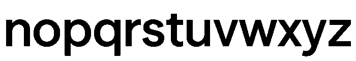 Season TRIAL SansSemiBold Instance Font LOWERCASE