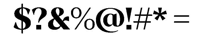 Season TRIAL SerifHeavy Instance Font OTHER CHARS