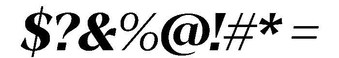 Season TRIAL SerifHeavyItalic Instance Font OTHER CHARS