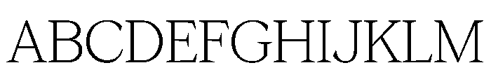 Season TRIAL SerifLight Instance Font UPPERCASE