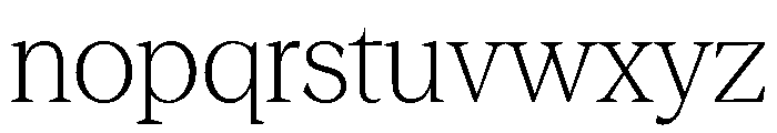 Season TRIAL SerifLight Instance Font LOWERCASE