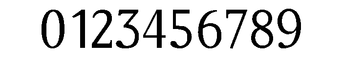 SelectricRoman Font OTHER CHARS