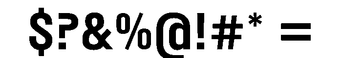 Separat Bold Font OTHER CHARS