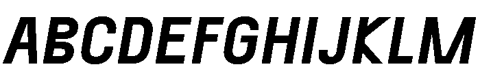 Separat BoldItalic Font UPPERCASE