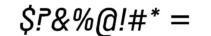 Separat Italic Font OTHER CHARS