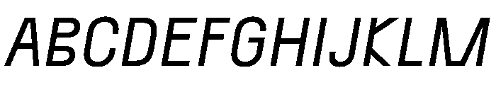 Separat Italic Font UPPERCASE