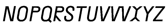 Separat Italic Font UPPERCASE