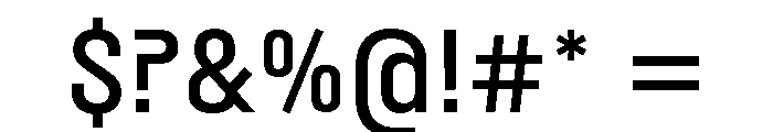 Separat Medium Font OTHER CHARS