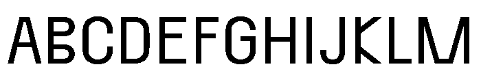 Separat Regular Font UPPERCASE
