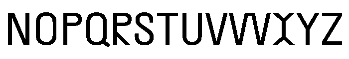 Separat Regular Font UPPERCASE