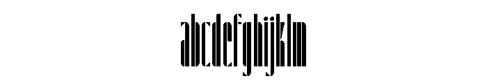 Sept Stencil Triangle FONT
