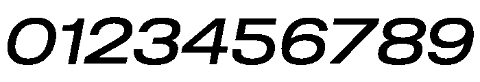 Sequel Geo Extended Book Italic Font OTHER CHARS