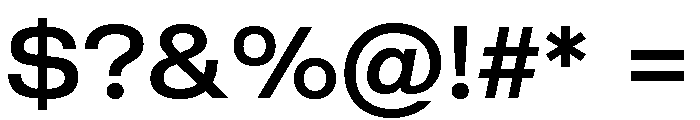Sequel Geo Extended Book Font OTHER CHARS