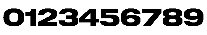 Sequel Geo Extended Extra Bold Font OTHER CHARS