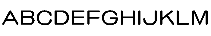 Sequel Rounded Wide Display Font UPPERCASE
