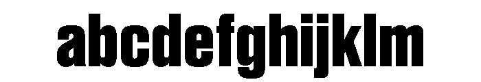 Sequel Sans Compressed Black FONT