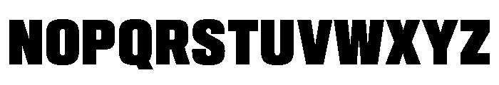 Sequel Sans Compressed Extra Black Font UPPERCASE