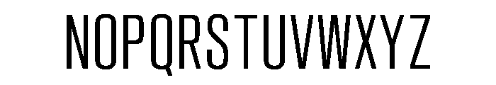 Sequel Sans Compressed Light Font UPPERCASE