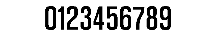 Sequel Sans Compressed Medium Font OTHER CHARS