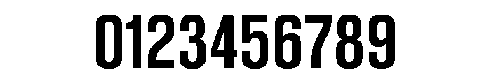 Sequel Sans Compressed Semi Bold Font OTHER CHARS