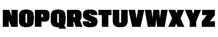 Sequel Sans Compressed Ultimate Font UPPERCASE