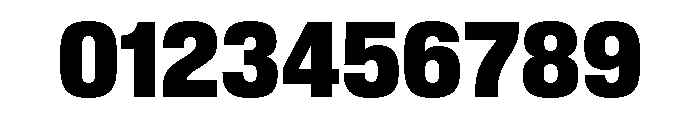 Sequel Sans Condensed Black Font OTHER CHARS